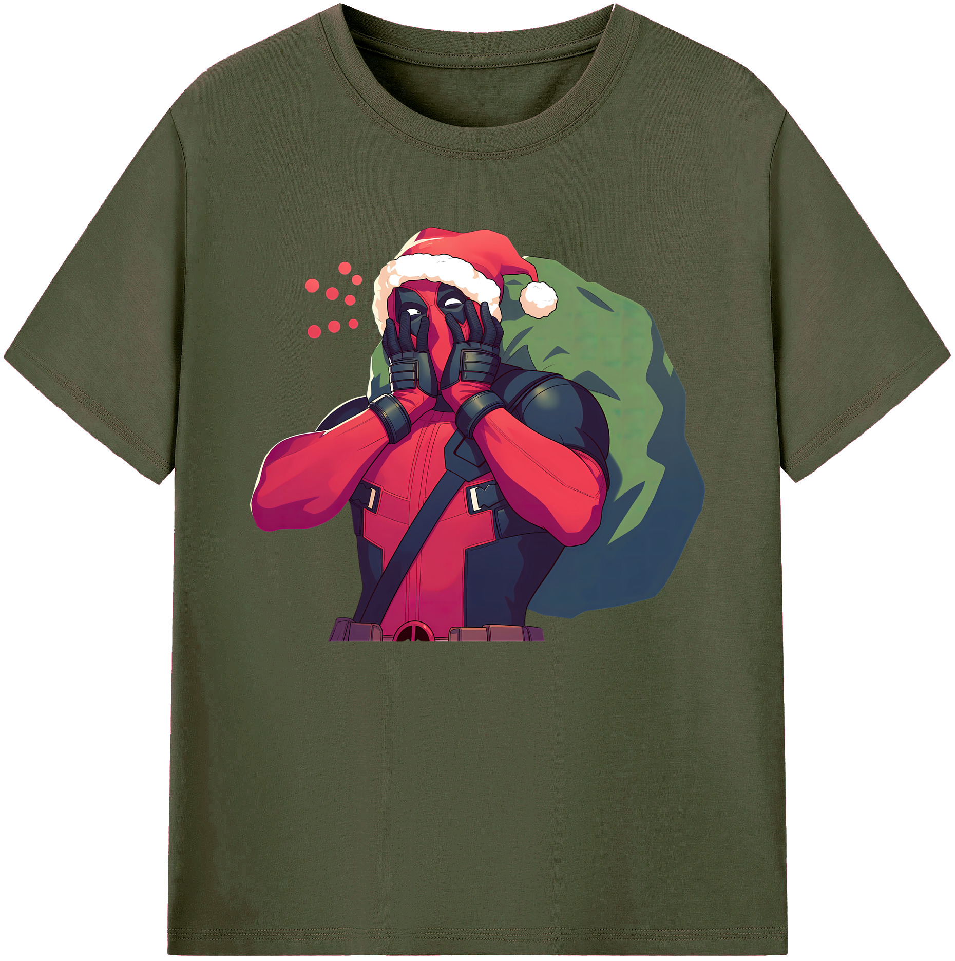 （画像用） Deadpool デッドプール 綿100％ メンズ半袖Tシャツ｜肌触りやわらか＆通気性